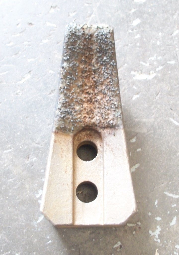carbide grit coated slow speed hammer
